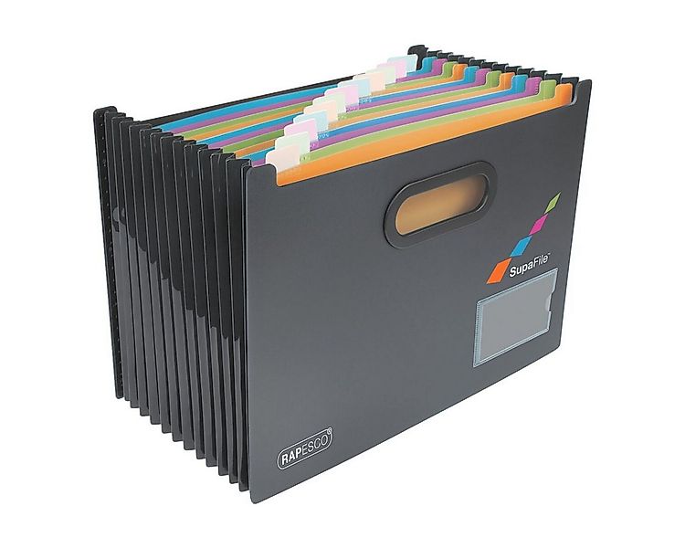 RAPESCO Germ-Savvy Fächermappe SupaFile, dehnbare Fächer günstig online kaufen