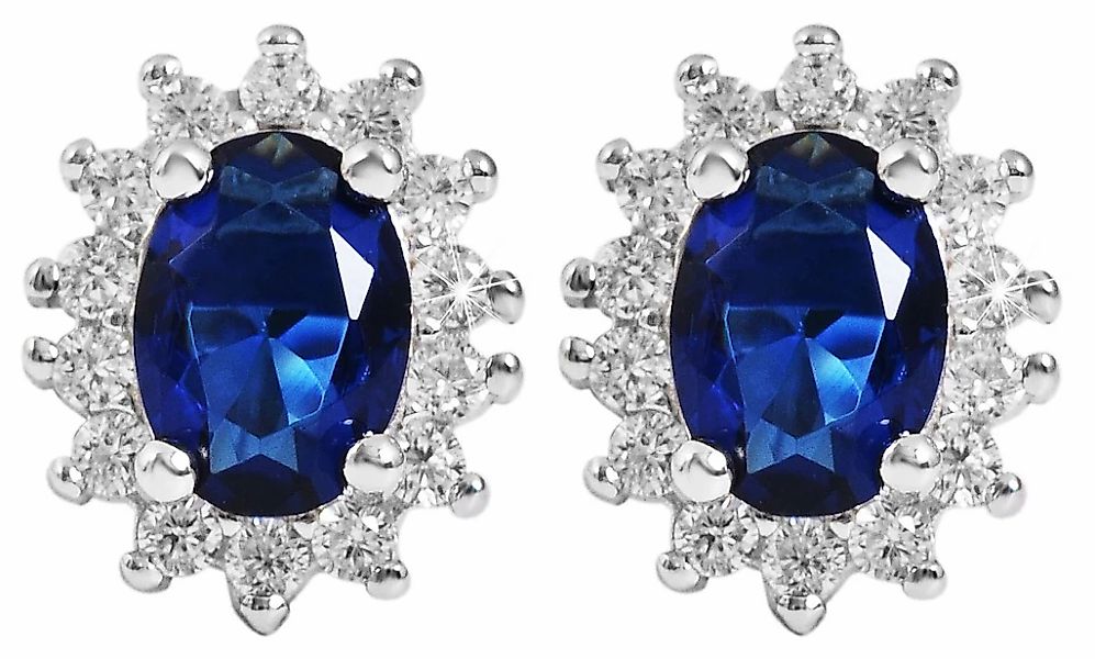 Adelia´s Paar Ohrhänger "Damen Ohrringe – Ohrstecker aus 925 Silber mit Zir günstig online kaufen