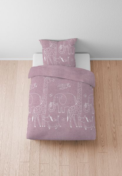 Biberna Kinderbettwäsche "0840520" 2 Stk. tlg. kuschelig warm, samtweich, M günstig online kaufen