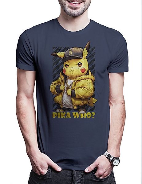 Urban Backwoods Print-Shirt Poke Mobster Herren T-Shirt Mond Ball Anime Gan günstig online kaufen