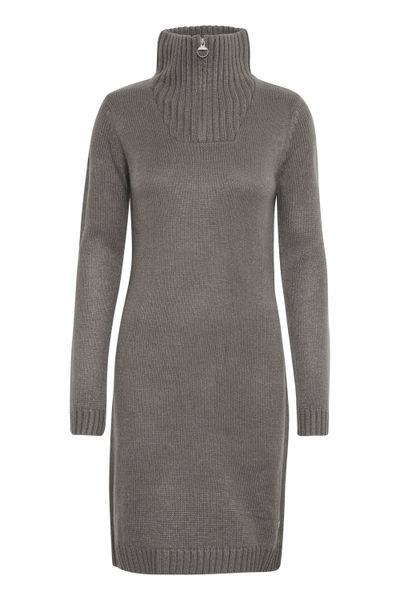 OXMO Midikleid OXCARRYOLA Modernes Strickkleid günstig online kaufen