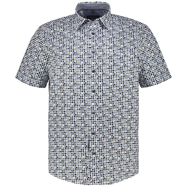 CASA MODA Freizeithemd mit Allover-Print Farbe blau Größe: XXL günstig online kaufen