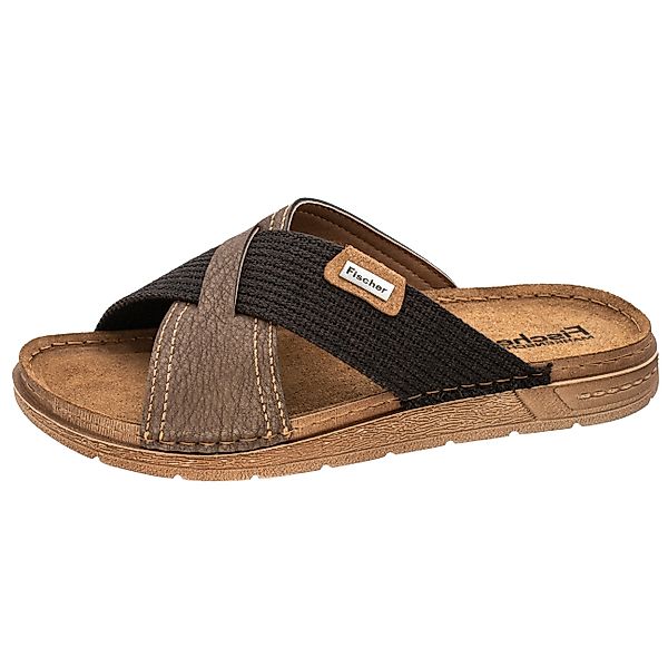 Fischer-Markenschuh Marco Pantolette aus Vegano (Lederimitat), günstig online kaufen