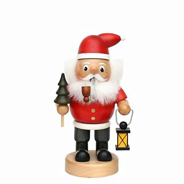 Sigro Holz Räucherfigur Weihnachtsmann 8 x 7 x 16 cm rot günstig online kaufen