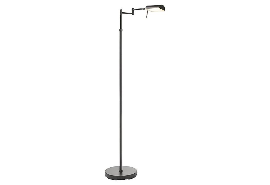 casa NOVA LED Stehlampe Stehleuchte TROY, H 146 cm, Schwarz, Metall, Anpass günstig online kaufen