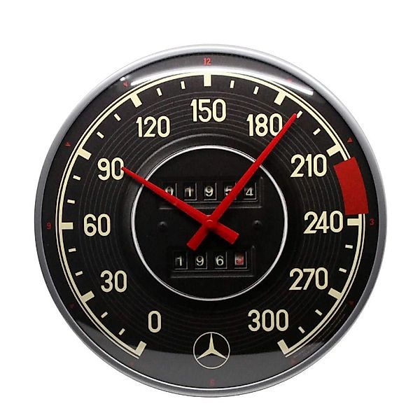 Nostalgic-Art Wanduhr Mercedes Benz Mercedes Benz Tacho günstig online kaufen