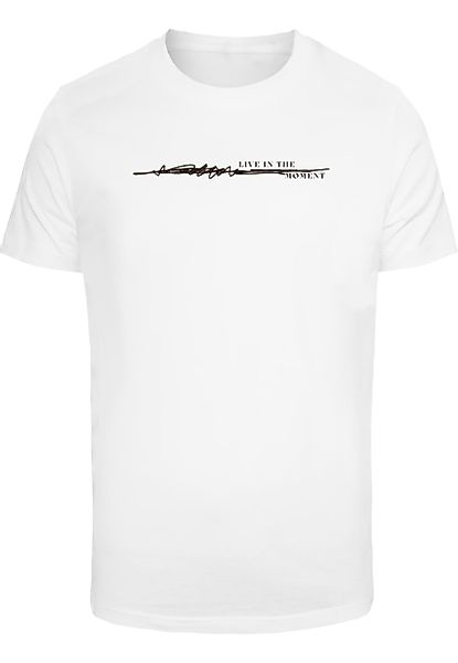 MisterTee T-Shirt "MisterTee Herren Live In The Moment Tee", (1 tlg.) günstig online kaufen