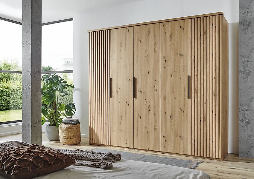 Wimex Drehtürenschrank "Andorra by fresh to go", Mit 3D-Leisten für Akustik günstig online kaufen