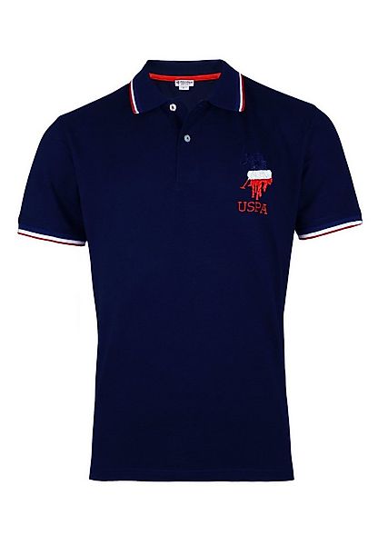 U.S. Polo Assn. Poloshirt Poloshirt Tricolour Shortsleeve (1-tlg., 1) günstig online kaufen