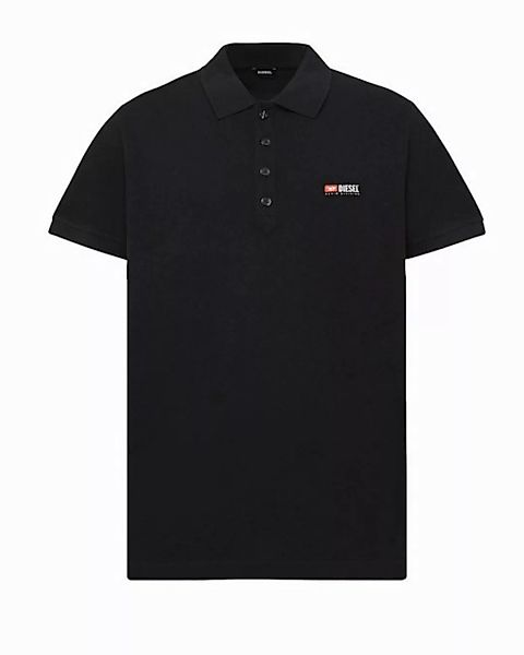 Diesel Poloshirt Kurzarm - T-WEET-DIV Schwarz - Gr. S Small günstig online kaufen