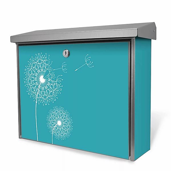 Banjado Briefkasten Edelstahl 38.5x31.5x12cm Ohne Zeitungsfach Inkl. Montag günstig online kaufen