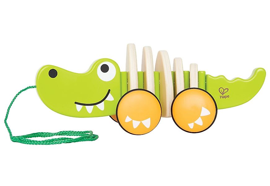 Hape Nachziehtier Croc, Fördert Feinmotorik, Koordination günstig online kaufen