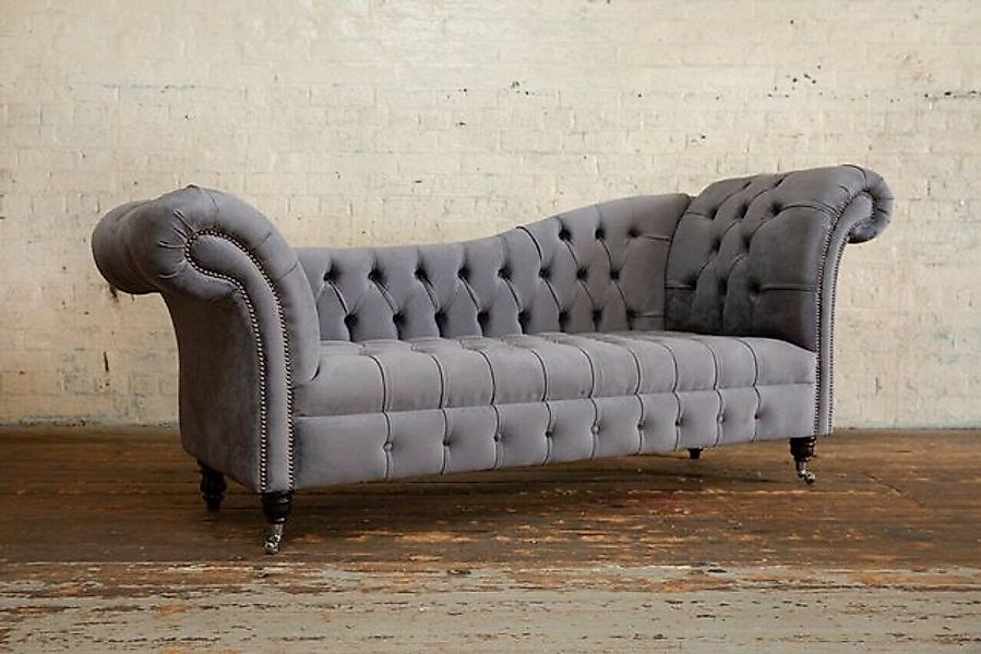 JVmoebel Chesterfield-Sofa Chesterfield Klassische Textil Couch Sofa Sitz P günstig online kaufen