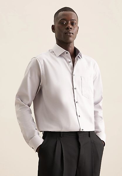 seidensticker Businesshemd "Regular" Regular 1/1 Kentkragen Uni günstig online kaufen