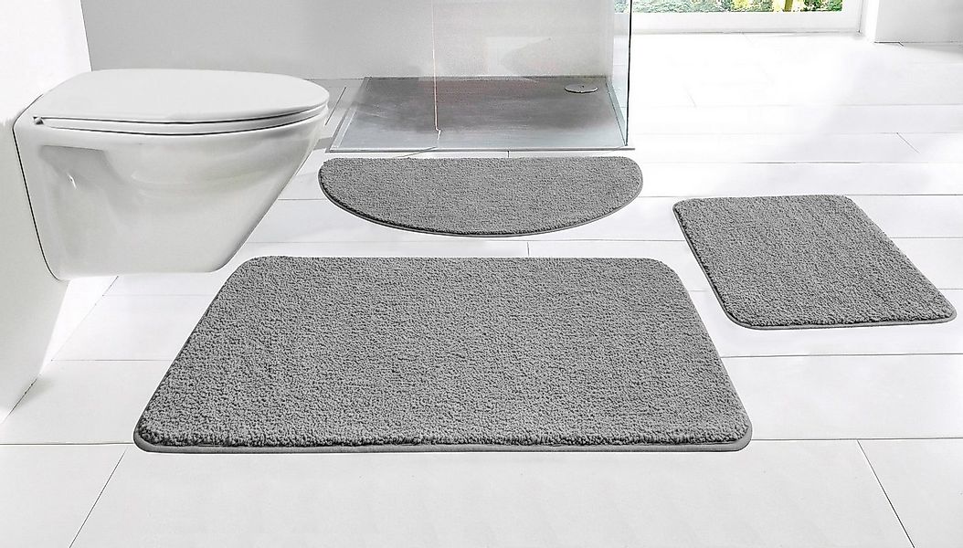 OTTO home Badematte Regona, Badteppich, Badvorleger, Badezimmer Teppich, Hö günstig online kaufen