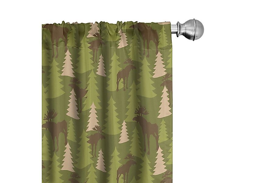 Abakuhaus Gardine Vorhang für Wohnzimmer Schlafzimmer Dekor, Microfaser, Hi günstig online kaufen