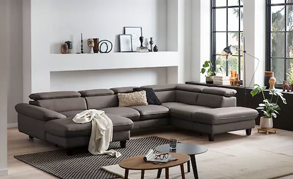 Home affaire "Pilot U-Form" mit Kopfteilverstellung, wahlweise mit Bettfunk günstig online kaufen