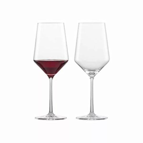 Zwiesel Kristallglas PURE Cabernet Rotweinglas 2er Set Rotweingläser transp günstig online kaufen