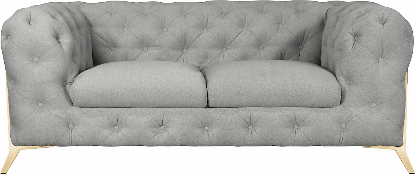 Home affaire Chesterfield-Sofa "Amaury" aufwändige Knopfheftung, moderne Ch günstig online kaufen