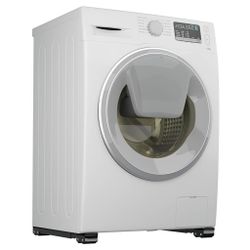 vidaXL Waschmaschinenumbauschrank Waschmaschinensockel 2 pcs Schwarz günstig online kaufen