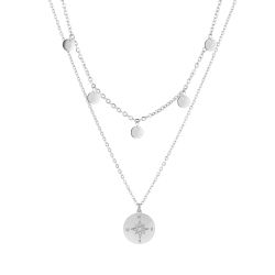 Kim Johanson Schmuckset Kompass, mit Plättchen- günstig online kaufen