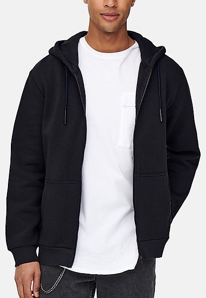 ONLY & SONS Hoodie Ceres (1-tlg) Sweatjacke / Hoodie - Baumwolle - Atmungsa günstig online kaufen