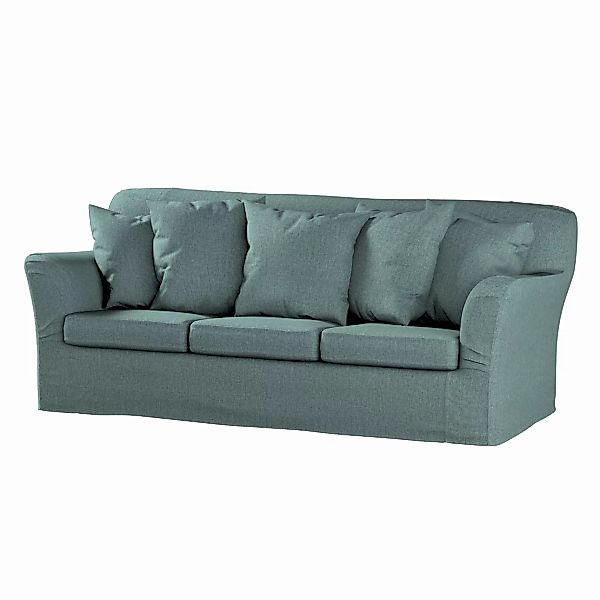 Bezug für Tomelilla 3-Sitzer Sofa nicht ausklappbar, grau- blau, Sofahusse, günstig online kaufen
