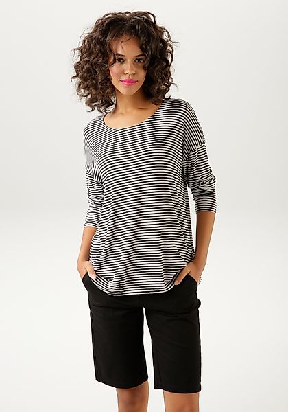 Aniston CASUAL Langarmshirt der Clou: die günstig online kaufen