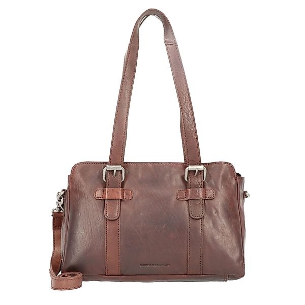 Spikes & Sparrow Schultertasche, Leder günstig online kaufen