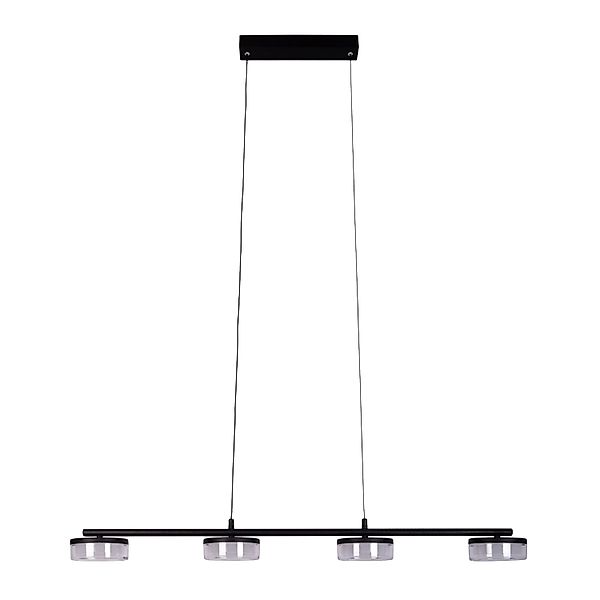 Näve LED-Pendelleuchte Cimo Schwarz 150 cm x 96 cm x 12 cm 4er-Set günstig online kaufen
