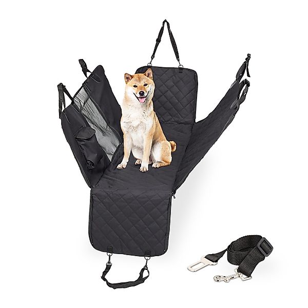 relaxdays Tierdecke Hundedecke Auto Rückbank günstig online kaufen