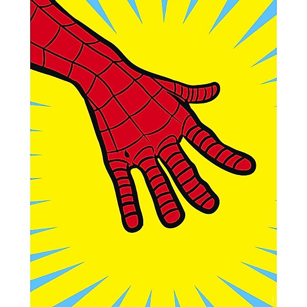 Komar Wandbild "Marvel PowerUp Spider-Man Hand", (1 St.), Deutsches Premium günstig online kaufen
