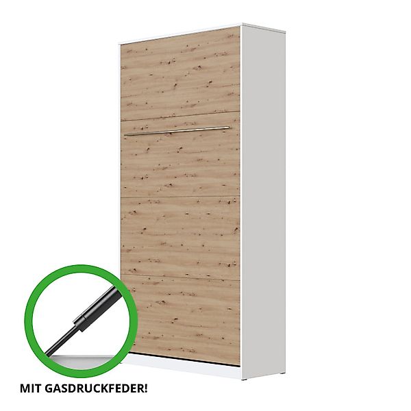 SMARTBett Schrankbett SMARTBett Standard 90x200 Vertikal/Hoch günstig online kaufen