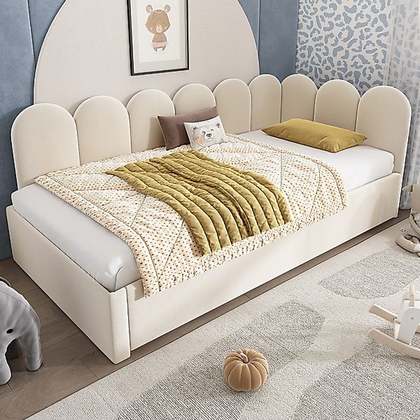 OKWISH Polsterbett Kinderbett mit Lattenrost (Tagesbett, günstig online kaufen