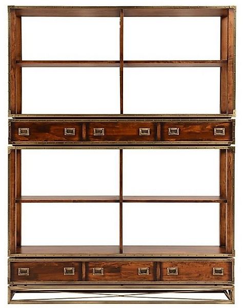 Casa Padrino Stauraumschrank Casa Padrino Luxus Vintage Stil Regalschrank B günstig online kaufen