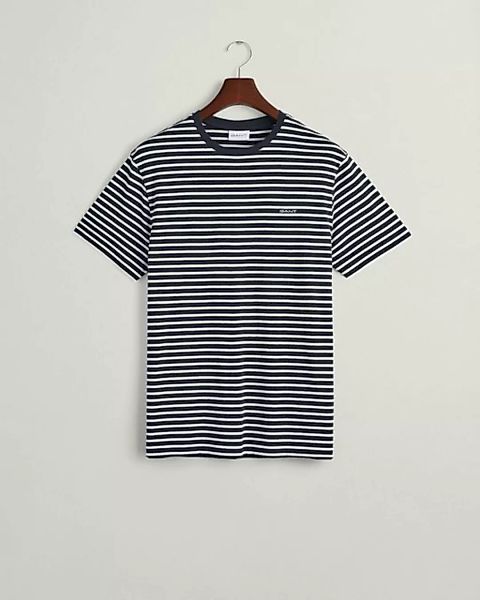 Gant T-Shirt STRIPED T-SHIRT, EVENING BLUE günstig online kaufen