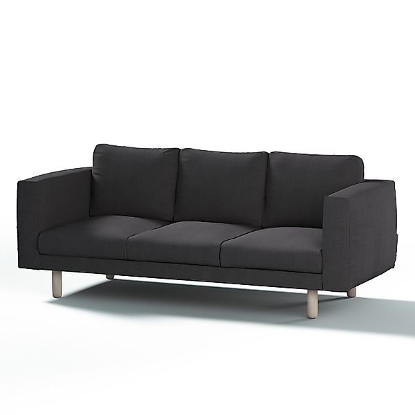 Bezug für Norsborg 3-Sitzer Sofa, stahlgrau, Norsborg 3-Sitzer Sofabezug, C günstig online kaufen