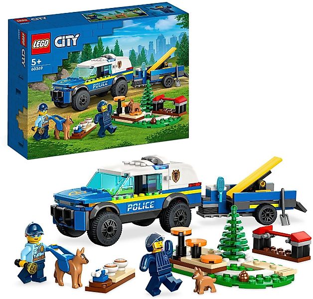 LEGO® Mobiles Polizeihunde-Training (60369), LEGO® City Konstruktionsspiels günstig online kaufen