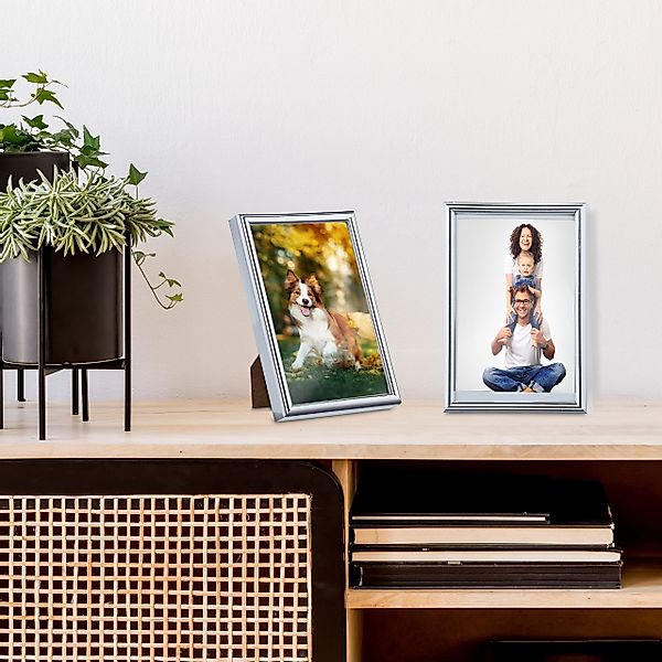 relaxdays Bilderrahmen 4 x Bilderrahmen 10 günstig online kaufen