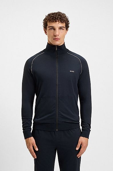 BOSS Sweatjacke Mix&Match Jacket Z mit Kontrastnaht am Ärmel günstig online kaufen