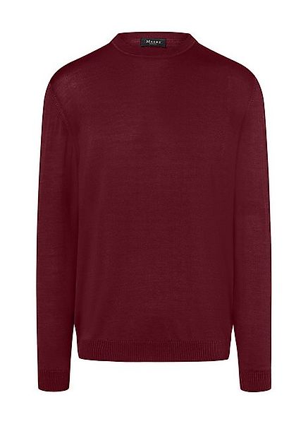 MAERZ Muenchen Strickpullover Rundhals bordeaux günstig online kaufen