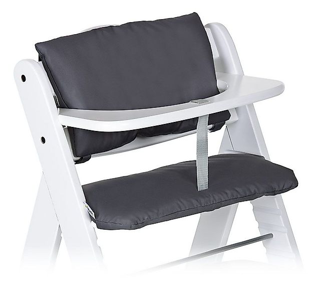 Hauck Hochstuhlauflage Deluxe - Grau, (2 St), 2 tlg. Sitzkissen für Alpha H günstig online kaufen