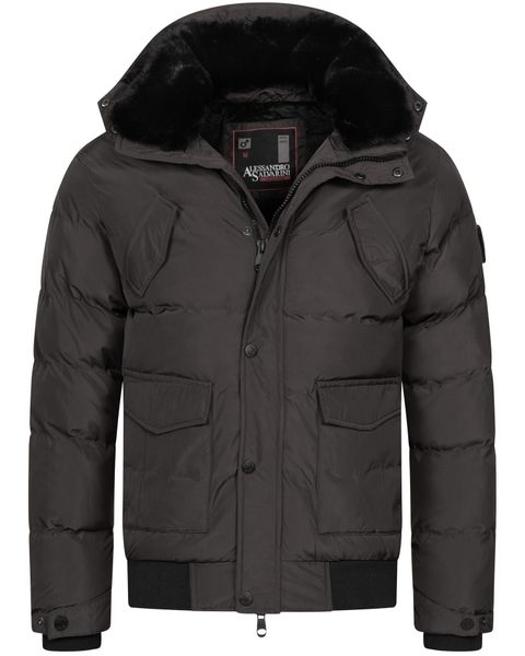 Alessandro Salvarini Winterjacke "ASLeonio" mit warmem Teddyfell und abnehm günstig online kaufen