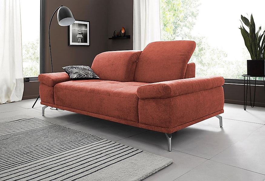 Home affaire 2-Sitzer "Caluna" mit Sitztiefen- und Kopfteilverstellung günstig online kaufen