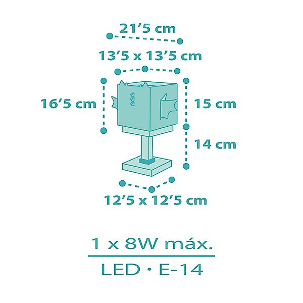Dalber Little Dragon Tischleuchte günstig online kaufen