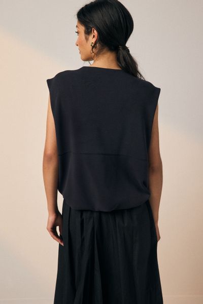 Next Shirtweste Weiche Weste mit Ballonsaum günstig online kaufen