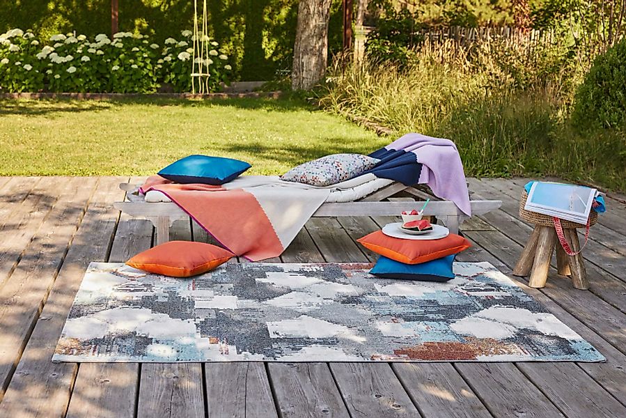 Esprit Outdoorteppich »Stash«, rechteckig, pflegeleicht, im Mosaik-Muster, günstig online kaufen