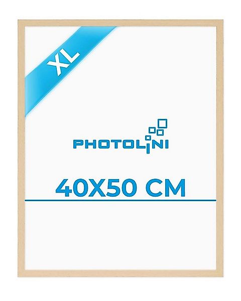 PHOTOLINI Bilderrahmen modern mit bruchsicherem Acrylglas, Holz MDF für Fot günstig online kaufen