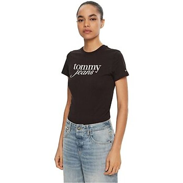 Tommy Jeans T-Shirt mit Logodruck auf günstig online kaufen