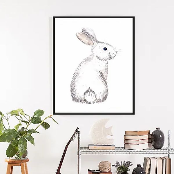 queence Bild »Afiro«, Hase-Hasen-Haustiere-Kunst-Ostern-Blumen, (1 St.), 50 günstig online kaufen